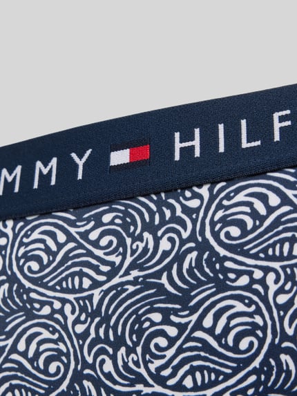 Tommy Hilfiger Figi bikini z pasem z logo model ‘CHEEKY SIDE’ Granatowy 2