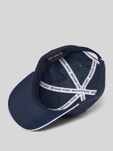 Michael Kors Basecap mit Label-Schriftzug Modell 'RIPSTOP' Marine 2