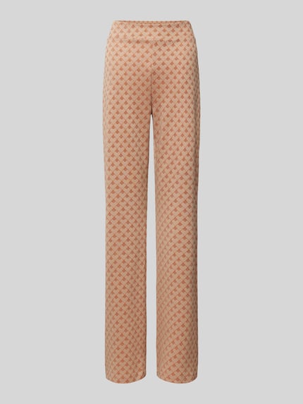 Be Pure Dutch Hose aus Viskose-Mix mit Effektgarn Beige 2