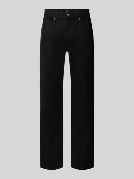 Straight Fit Jeans aus Baumwoll-Mix mit Lyocell-Anteil Modell 'West' Shop The Look MANNEQUINE