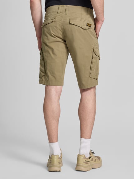 PME Legend Bermudy cargo o kroju tapered fit z kieszeniami z patką model 'Nordrop' Beżowy 5