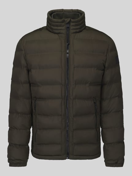 Strellson Regular Fit Steppjacke mit Stehkragen Modell 'MODENA FUSED' Oliv 2