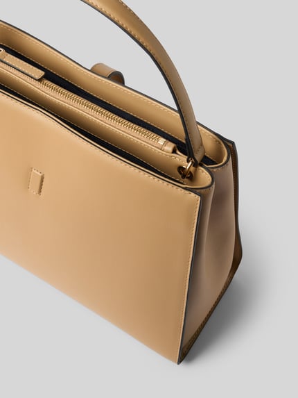 Tommy Hilfiger Torba z uchwytem o fakturowanej powierzchni Camel 5
