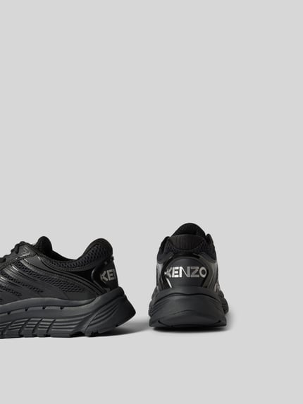 Kenzo Sneakersy z detalem z logo Czarny 3