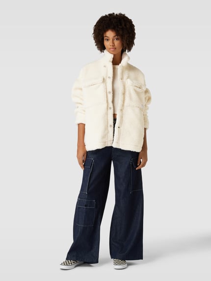 G-Star RAW Oversized jack met borstzakken Offwhite - 1