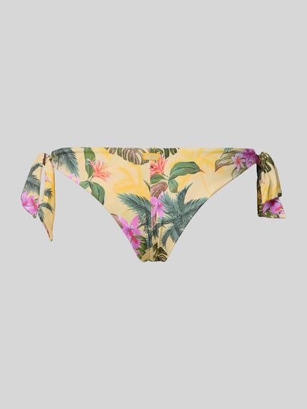 Banana Moon Bikinihose mit seitlicher Schnürung Modell 'Rina' Hellgelb 3