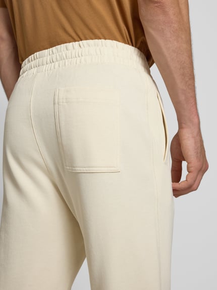 JACK & JONES Sweatpants met elastische band, model 'KANE' Offwhite - 3