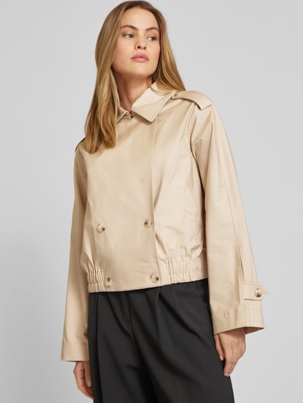 OPUS Trenchcoat mit seitlichen Eingrifftaschen Modell 'Hedie' Sand 3