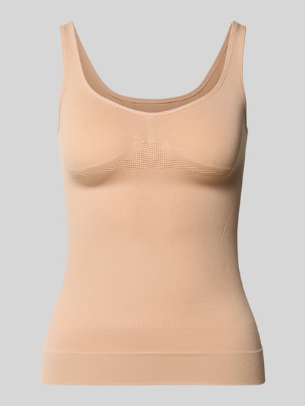 Vormgevend tanktop met brede bandjes Shop The Look MANNEQUINE