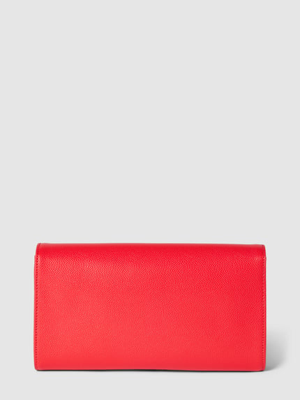 Valentino Bags Clutch met labelapplicatie, model 'DIVINA' Rood - 3