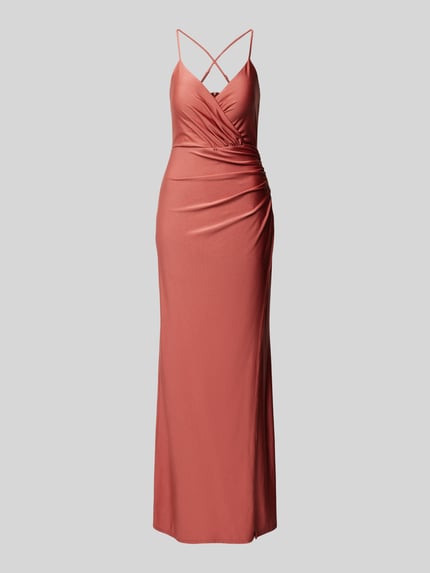VM by Vera Mont Abendkleid mit Raffungen Terra 2
