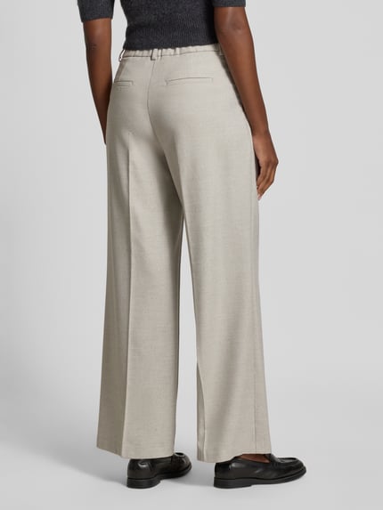 OPUS PANTS Spodnie materiałowe w kant model ‘Moira Soul’ Jasnoszary 5