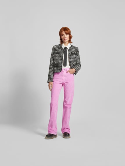 Rabanne Jeans met 5-pocketmodel Felroze - 1