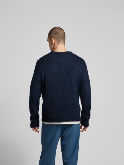 Marni Sweatshirt met geribde boorden Donkerblauw - 5