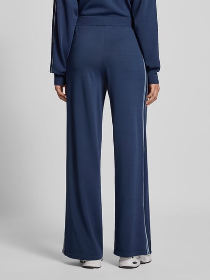 P.E Nation Wide Leg Sweatpants aus Viskose-Mix Dunkelblau 5