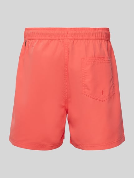 JACK & JONES Badehose mit elastischem Bund Modell 'FIJI' Koralle 3