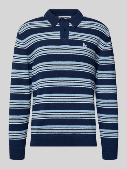 Gebreide pullover met polokraag in bouclé-look Shop The Look MANNEQUINE