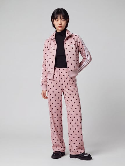 adidas Originals Regular Fit Sweathose mit Galonstreifen Rosa 1