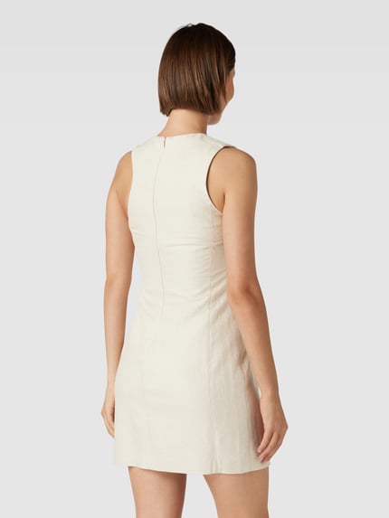 Tiger of Sweden Minikleid aus Leinen-Baumwoll-Mix Modell 'KLASY' Sand 5