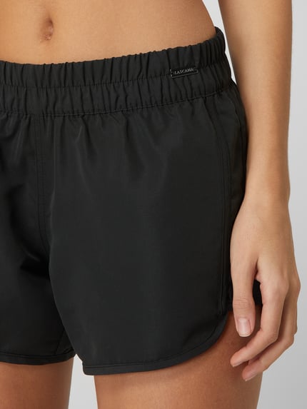LASCANA Badeshorts mit Leistentasche Black 3