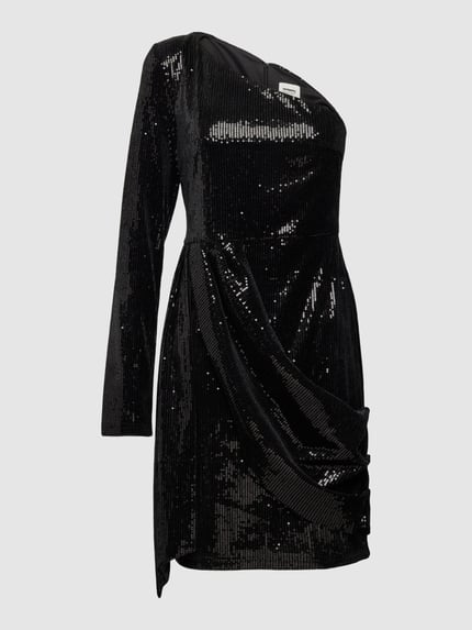 NovaLanaLove X P&C* One shoulder-jurk in minilengte - NovaLanaLove x P&C* Zwart - 2