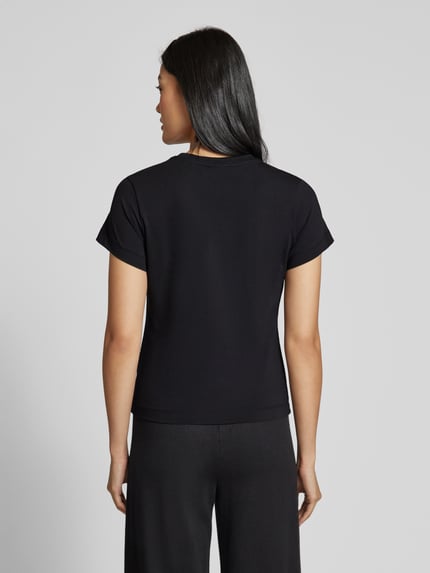 GUESS Activewear T-Shirt mit Label-Detail Modell 'JULIA' Black 5