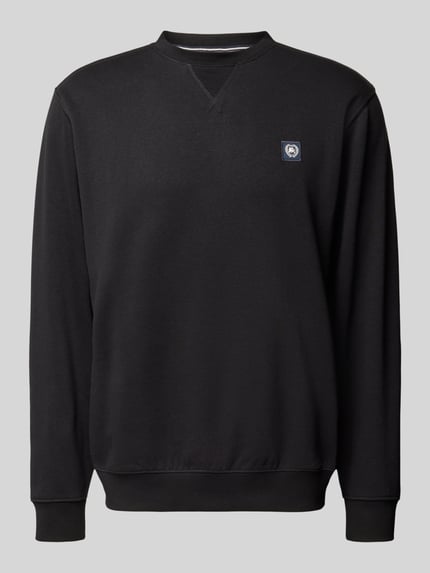 LERROS Sweatshirt mit Label-Patch Black 2