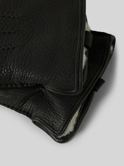 Akaroa Handschuhe mit Lammfell Modell 'BEN' Black 2