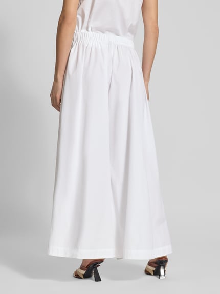 BOSS regular fit culotte van puur katoen model 'TALINI' Wit - 5