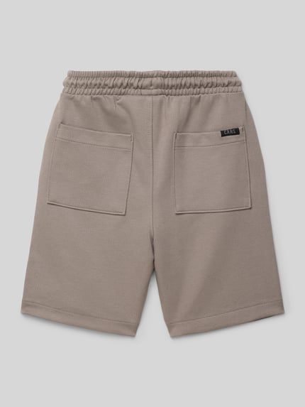 Cars Jeans Sweatshorts met elastische band, model 'PALSY' Middengrijs - 3