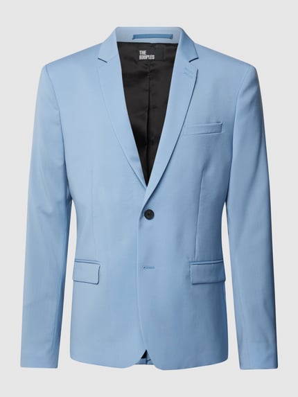 The Kooples 2-Knopf-Sakko aus reiner Wolle Modell 'VESTE' Hellblau 2