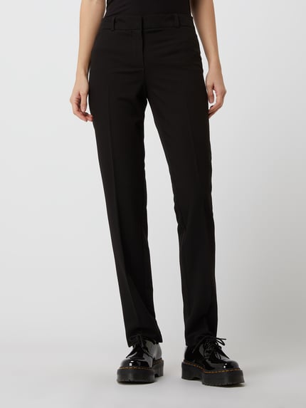 Jake*s Collection Stoffhose mit Stretch-Anteil Black 4