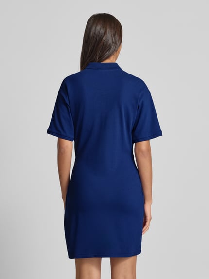 Polo Ralph Lauren Polokleid mit Knotendetail Marine 5