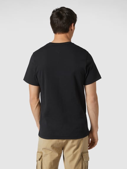 Tommy Jeans T-Shirt in Melange-Optik Black 5