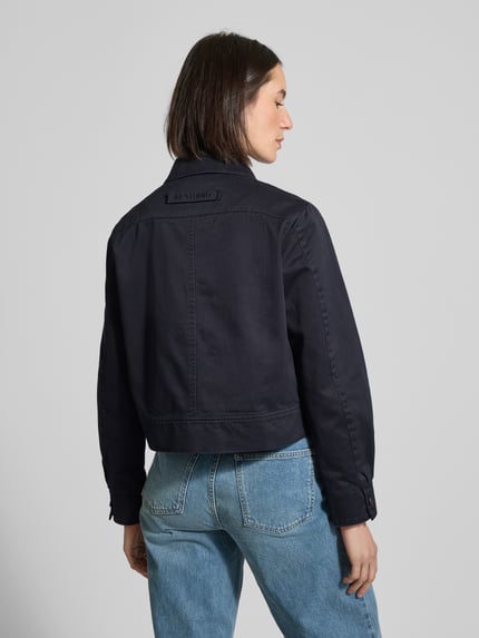 IQ Studio Hemdjacke mit Pattentaschen Marine 5