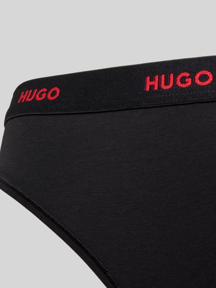HUGO Slip van Katoenmix Model 'HUGO ID BRIEF' Zwart - 2