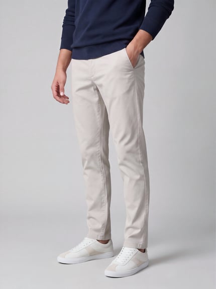 GAP Regular Fit Chino mit seitlichen Eingrifftaschen Sand 4