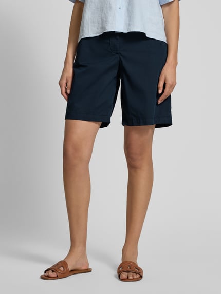 Tommy Hilfiger Szorty chinosy o kroju relaxed fit z mieszanki bawełny Granatowy 4