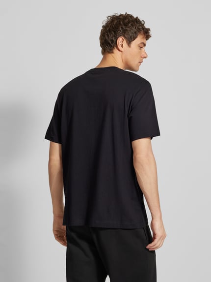 Champion T-Shirt mit Label-Print Black 5
