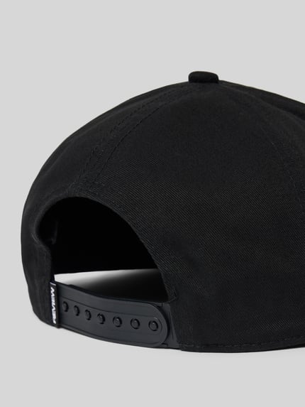 REVIEW Czapka z wyhaftowanym logo Czarny 3
