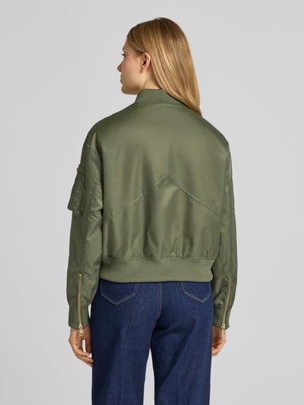 Original Bombers Bomberjacke mit Zweiwege-Reißverschluss Khaki 5