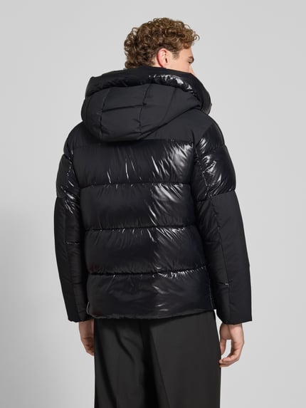 khujo Jacke mit Kapuze und Label-Patch Modell 'ALST2' Black 5