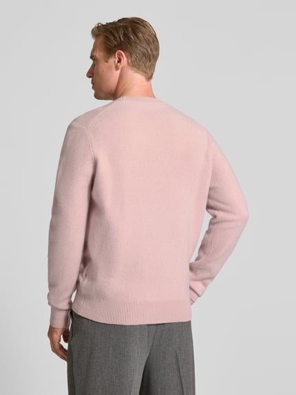 ANNARR Pullover aus Merinowolle Modell 'RAGI' Rosa 5
