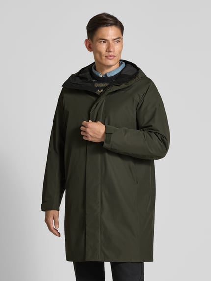 Peak Performance Regular Fit Jacke mit Logo-Print Modell 'Treeline' Oliv 4
