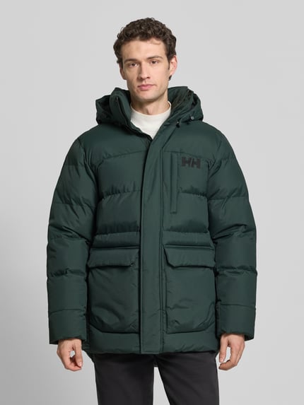 Helly Hansen Parka mit Logo und Pattentaschen Modell 'VARDO' Oliv 4