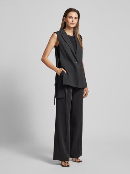 Raffaello Rossi Cargohose mit aufgesetzten Taschen Modell 'WILLOW' Black 1