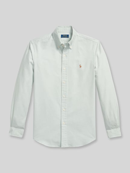 Polo Ralph Lauren Regular Fit Freizeithemd aus reiner Baumwolle Mint 2