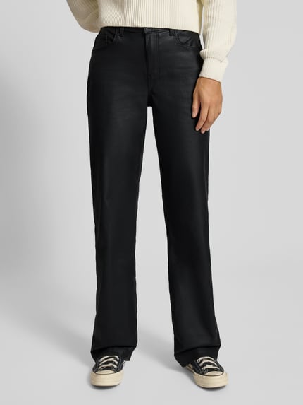 NOISY MAY® Jeans mit 5-Pocket-Design Modell 'YOLANDA' Black 4