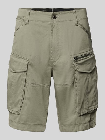 Bermudas mit Pattentaschen Modell 'ROVIC ZIP' Shop The Look MANNEQUINE
