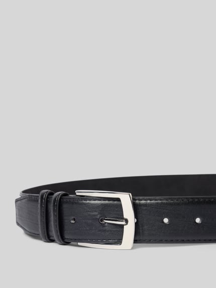 JACK & JONES Gürtel-Portemonnaie-Set in Leder-Optik Modell 'Cabilo' Black 2